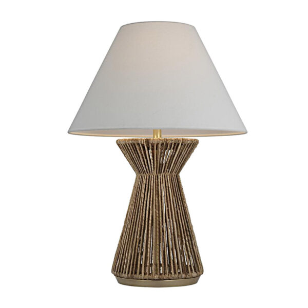 Brown Rope Table Lamp
