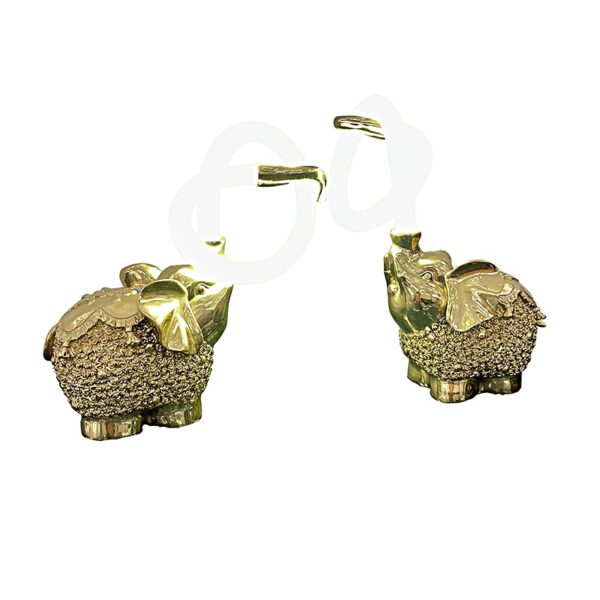 Brass Elephant Night Light