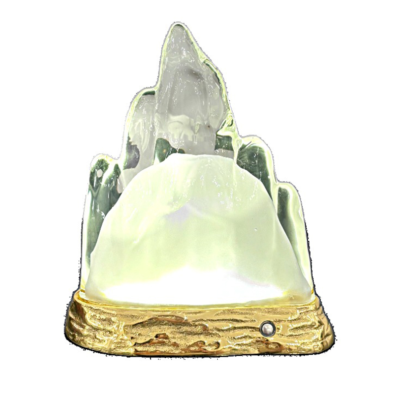 Flame Shape Glass Night Light - Gambar 3