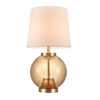 Bedroom Glass Table Lamp