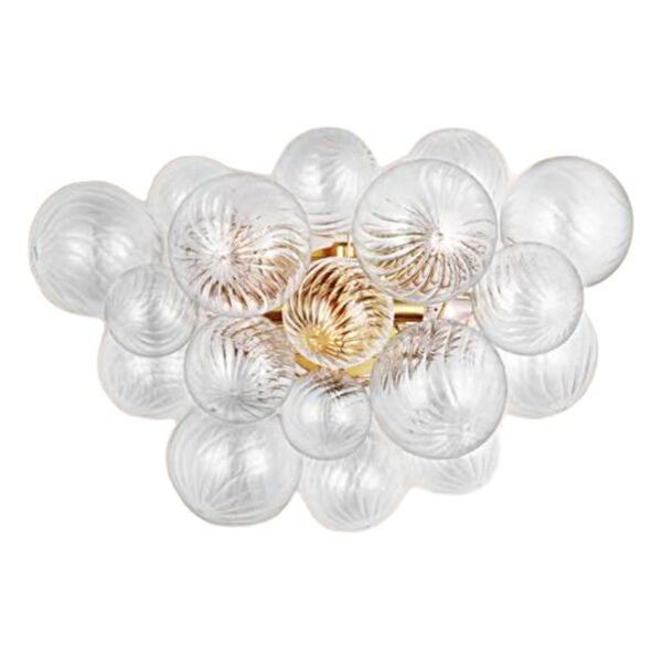 Yuvarlak Cam Top Duvar Lambası - Resim 2
