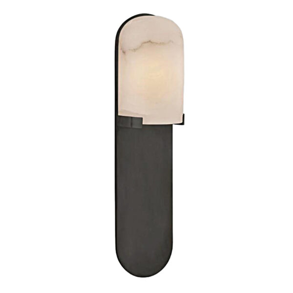 Iron Alabaster Wall Lamp