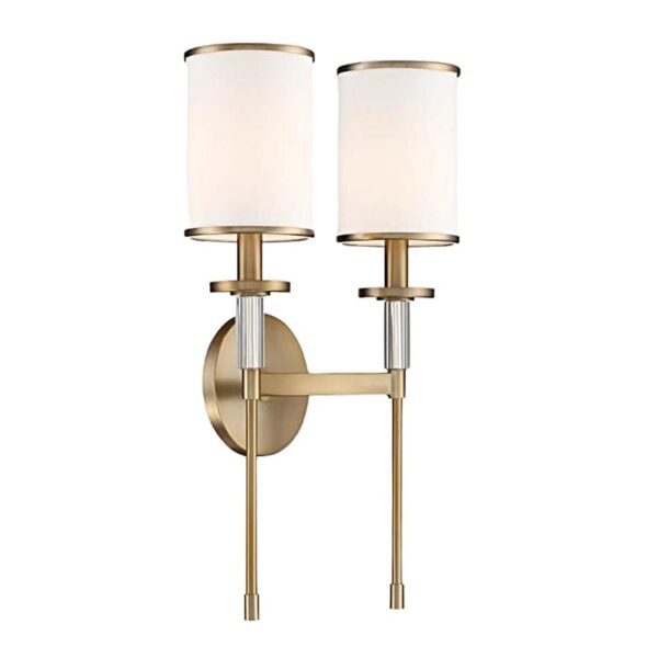 Lampada da parete in ferro battuto da comodino