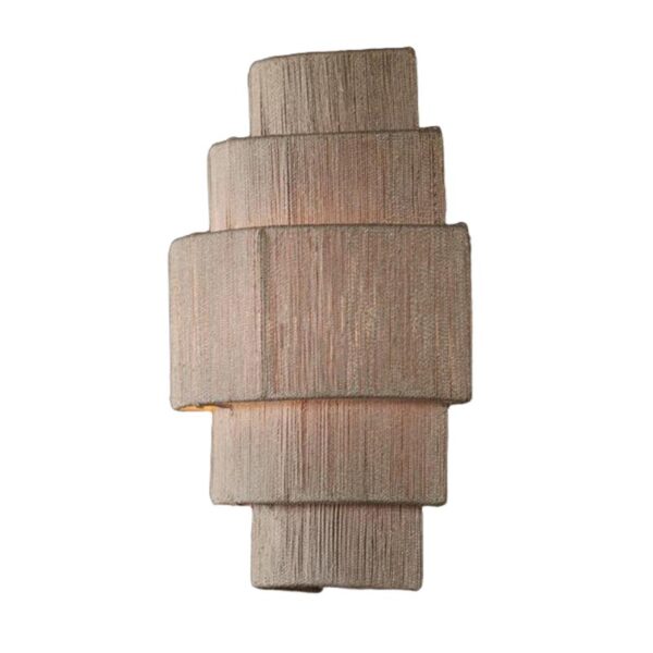 Handmade Jute Wall Lamp