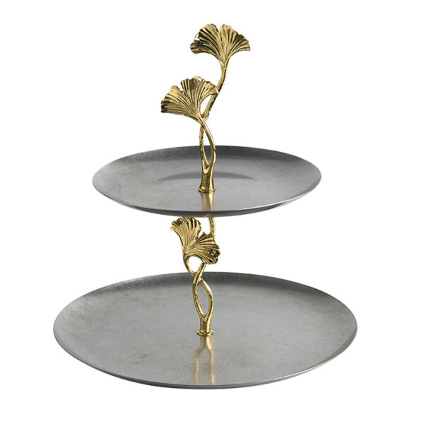 Silver Decoration Fruit Plate