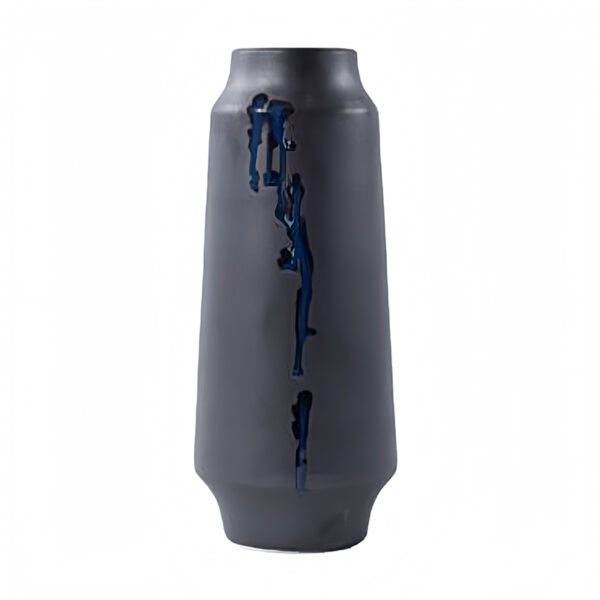 Vaso semplice in ceramica nera - Immagine 3
