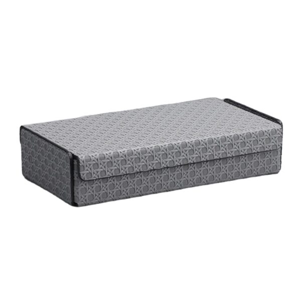 Hộp lưu trữ bằng da kim loại - Hình ảnh 2