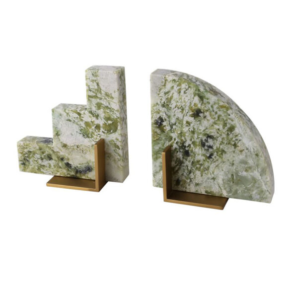 Suportes para livros de mármore para decoração de casa - Imagem 3