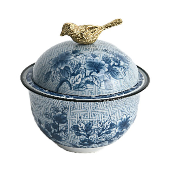 Chinese Style Ceramic Ashtray - Image 2