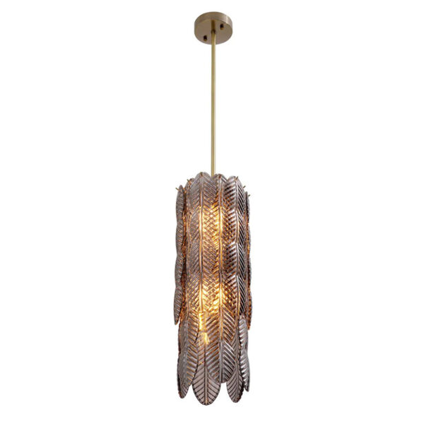 Lampu Gantung Daun Hitam