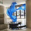 Candelera azul comercial