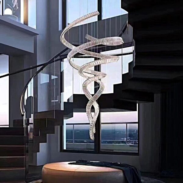Lampadario moderno di cristallo di lusso