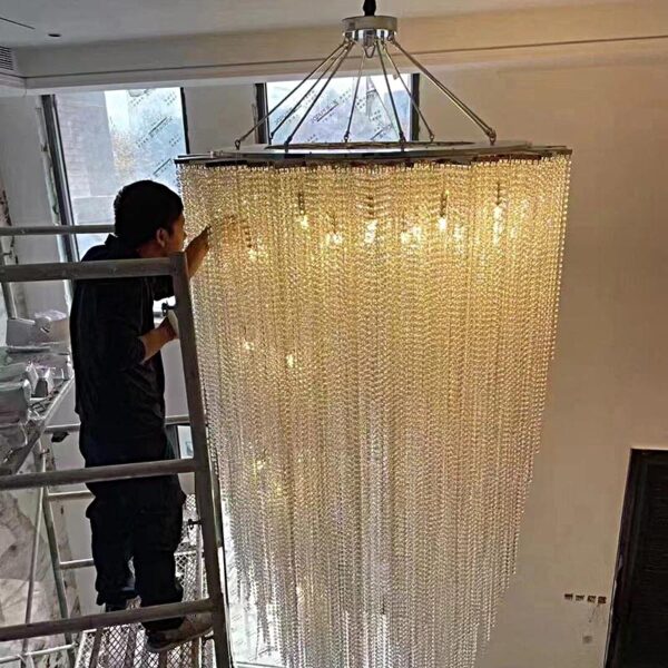 ثريا شرابة الكريستال الفاخرة - صورة 4
