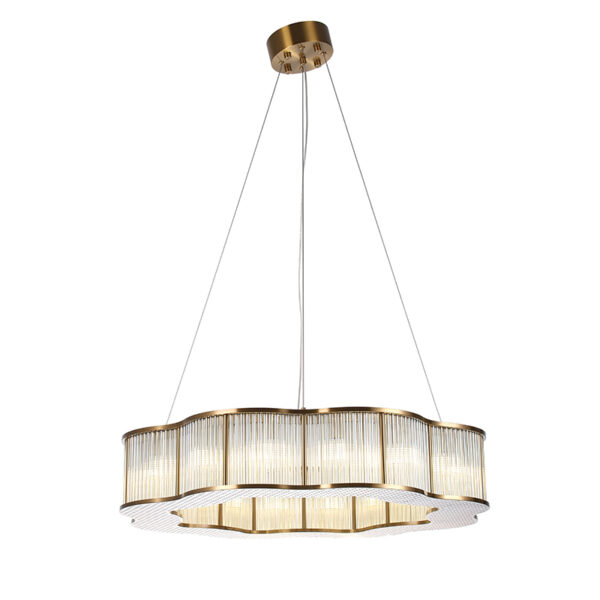 Lâmpada pendente de design de vidro