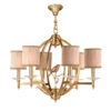 CHANDELIER DE COSSHADE PINK HALL