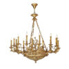 Villa Brass Candle Chandelier