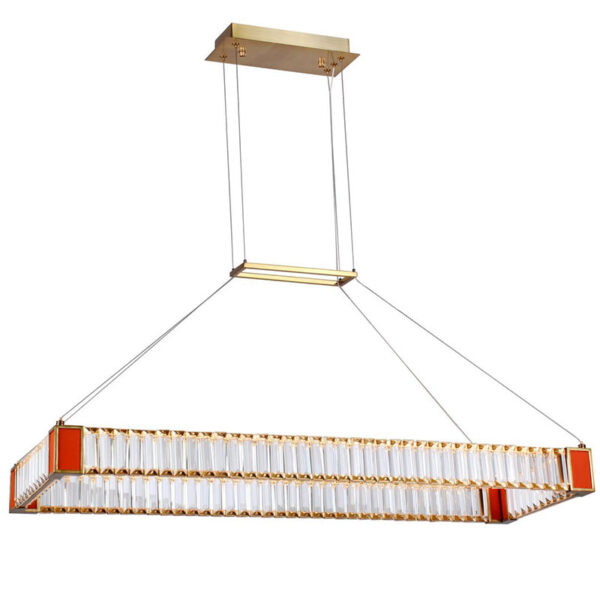Crystal Leather Pendant Lamp - Image 5