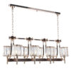 Indoor Crystal Leather Chandelier
