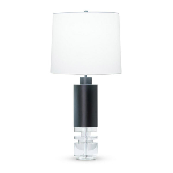 White Crystal Table Lamp