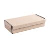 Custom Beige Leather Jewelry Box