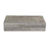 Grey Horsehair Jewelry Box