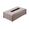 Tabletop Leather Tissue Box