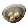 Glass Storage Fruit Bowl