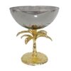 Coconut Tree Glass Fruit Bowl