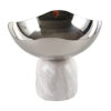 Silver Metal Fruit Plate