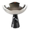 Silver Metal Fruit Plate