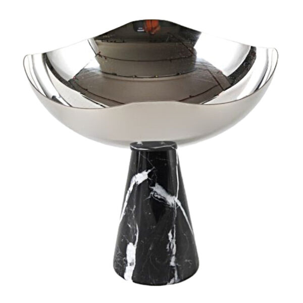 Gümüş Metal Meyve Tabağı - Resim 3