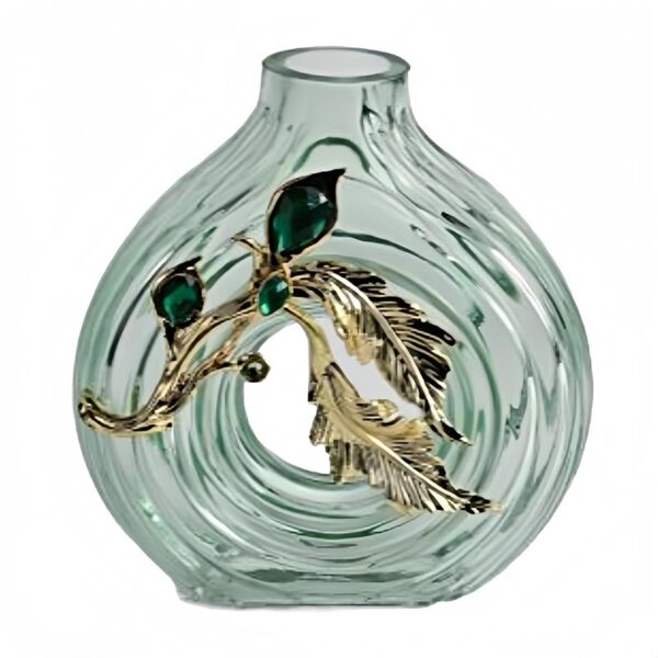 Vaso simbolico in vetro artistico