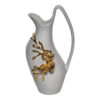 White Ceramic Alloy Vase