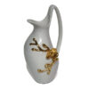 White Ceramic Alloy Vase