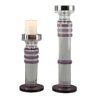 Round Crystal Candle Holder
