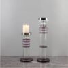 Round Crystal Candle Holder