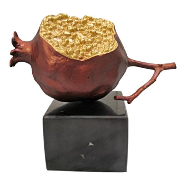 Decorazione da tavola in melograno rosso - Immagine 2