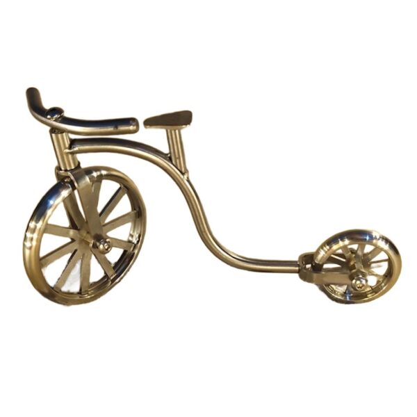 Décor De Table Vélo Doré