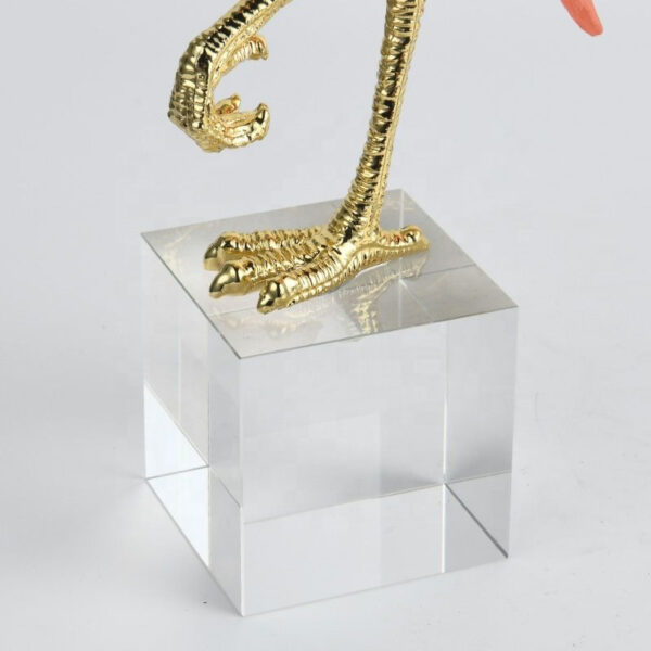 Enamel Flamingo Table Decor - Image 5