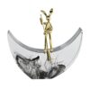 Rowing Rabbit Table Decor