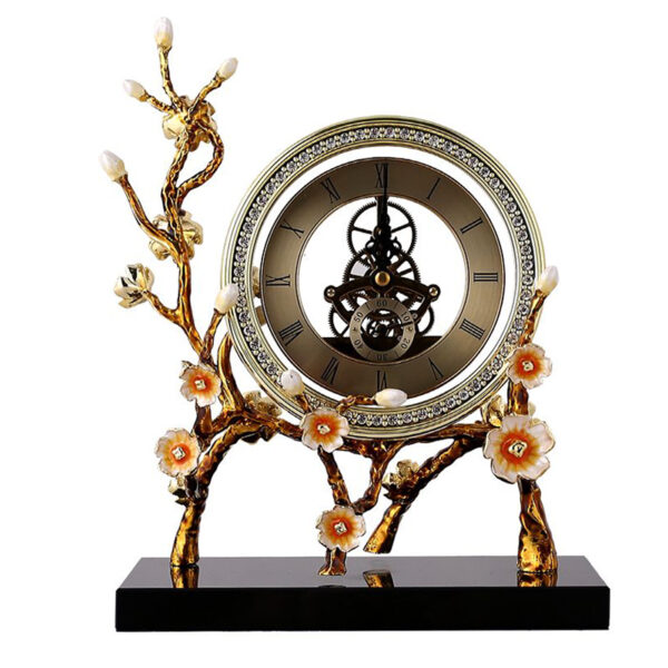 Đồng hồ crystal hoa cành