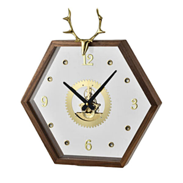 Horloge en bois de décoration intérieure - Image 3