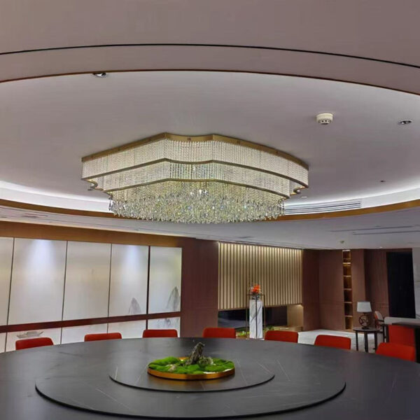 Lampu Langit-langit Kristal Restoran