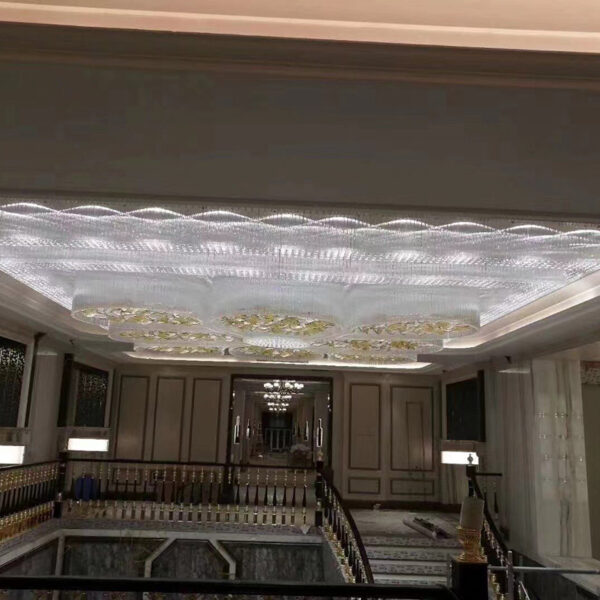 ศูนย์การค้าโคมไฟเพดานกระจก - ภาพ 4