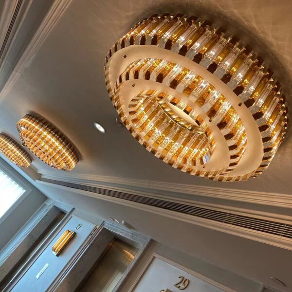 Hallway Glass Ceiling Lamp - Image 2