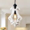 White Wood Lantern Lights
