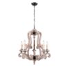 Exquisite Beige Wood Chandelier