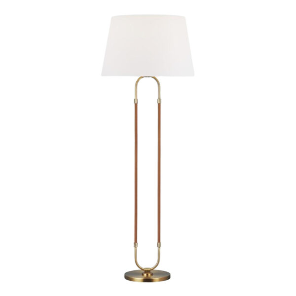 Groothandel leren vloerlamp