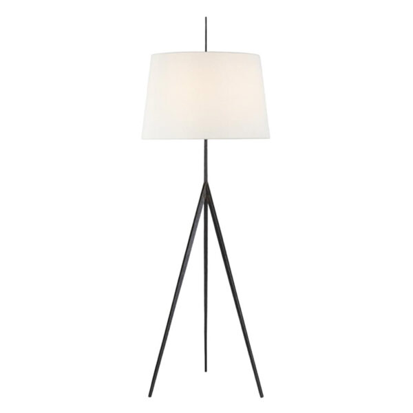 Lampu Lantai Tugas Besi Hitam