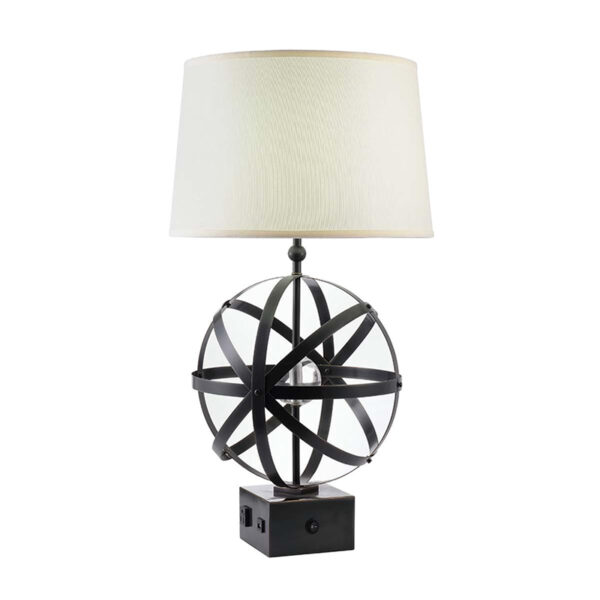 Classic Black Brass Table Lamp